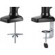 Deltaco Uchwyt biurkowy na monitor 13" - 27" (ARM-534)