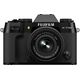 Lustrzanka Fujifilm Sisteminis fotoaparatas FUJIFILM X-T50/XC15-45mmF3.5-5.6 OIS PZ Juodas (juodas)