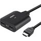 Lindy Adap Lindy 2 Port HDMI 4K60 Splitterkabel