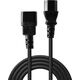 Kabel zasilający Lindy Cable Lindy C14 to C13 Power Cord Extension 0,5m
