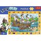 Trefl PUZZLE 100 Obserwacyjne SpyGuy-StatekPiracki 15594