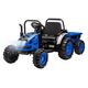 Milly Mally Milly Mally Pojazd na akumulator Traktor z przyczepą Farmer Blue