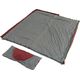 Outwell Śpiwór turystyczny Outwell Contour Lux (190 cm) - Lewy red/red Uniwersalny