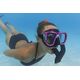 Bestway Bestway Hydro-Pro BlackSea Snorkel & Fin Set, Adult, Half face mask, Tempered glass, Assorted colours, Silicone, 43-48