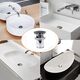 Invena KOREK CLICK-CLACK, MOSIEZNY, UNIWERSALNY, DUZY GRZYBEK CHROM