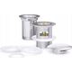 Invena KOREK CLICK-CLACK, MOSIEZNY, UNIWERSALNY, DUZY GRZYBEK CHROM
