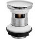 Invena KOREK CLICK-CLACK, MOSIEZNY, UNIWERSALNY, DUZY GRZYBEK CHROM