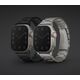 Uniq UNIQ pasek Osta Apple Watch 42/44/45/ 49mm Series 1/2/3/4/5/6/7/8/9/SE/SE2/Ultra/Ultra 2 Stainless Steel czarny/midnight black