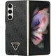 Guess Guess GUHCZFD5P4TDPK F946 Z Fold5 czarny/black hardcase Leather 4G Diamond Triangle