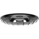 Dedra Tarcza tarnik frez promieniowy R15 wypukły 120mm, #wstępna 1