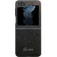 Guess Etui Guess GUHCZF5HGGSHK Samsung Galaxy Z Flip 5 hardcase Glitter Script czarny/black