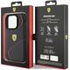 Ferrari Ferrari FEHCP15LPTWK iPhone 15 Pro 6.1" czarny/black hardcase Twist Metal Logo
