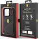 Ferrari Ferrari FEHCP15LPTWK iPhone 15 Pro 6.1" czarny/black hardcase Twist Metal Logo