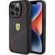 Ferrari Ferrari FEHCP15LPTWK iPhone 15 Pro 6.1" czarny/black hardcase Twist Metal Logo