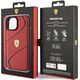 Ferrari Ferrari FEHCP15SPTWR iPhone 15 / 14 / 13 6.1" czerwony/red hardcase Twist Metal Logo