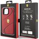 Ferrari Ferrari FEHCP15SPTWR iPhone 15 / 14 / 13 6.1" czerwony/red hardcase Twist Metal Logo