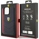 Ferrari Ferrari FEHCP15XRDUK iPhone 15 Pro Max 6.7" czarny/black hardcase Quilted Metal Logo