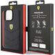 Ferrari Ferrari FEHCP15XRDUK iPhone 15 Pro Max 6.7" czarny/black hardcase Quilted Metal Logo