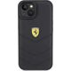 Ferrari Ferrari FEHCP15SRDUK iPhone 15 / 14 / 13 6.1" czarny/black hardcase Quilted Metal Logo