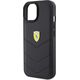 Ferrari Ferrari FEHCP15SRDUK iPhone 15 / 14 / 13 6.1" czarny/black hardcase Quilted Metal Logo