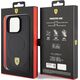Ferrari Ferrari FEHMP15LPTEK iPhone 15 Pro 6.1" czarny/black hardcase Carbon Metal Logo MagSafe