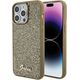 Guess Guess GUHCP15XPMSDGSD iPhone 15 Pro Max 6.7" złoty/gold hardcase Disco Metal Script