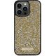 Guess Guess GUHCP15XPFGSBSD iPhone 15 Pro Max 6.7" żółty/yellow hardcase Rhinestone Metal Logo
