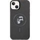 Karl Lagerfeld Karl Lagerfeld KLHMP15MHGKCNOK iPhone 15 Plus / 14 Plus 6.7" czarny/black hardcase Karl&Choupette Glitter MagSafe