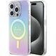 Guess Guess GUHMP15XHITSU iPhone 15 Pro Max 6.7" fioletowy/purple hardcase IML Iridescent MagSafe