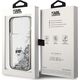 Karl Lagerfeld Karl Lagerfeld KLHCP15XLKCNSK iPhone 15 Pro Max 6.7" transparent hardcase Liquid Glitter Choupette
