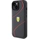 Ferrari Ferrari FEHCP15SPTWK iPhone 15 / 14 / 13 6.1" czarny/black hardcase Twist Metal Logo