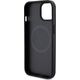 Ferrari Ferrari FEHMP15SPTEK iPhone 15 / 14 / 13 6.1" czarny/black hardcase Carbon Metal Logo MagSafe