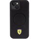 Ferrari Ferrari FEHMP15SPTEK iPhone 15 / 14 / 13 6.1" czarny/black hardcase Carbon Metal Logo MagSafe