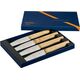 Opinel Opinel Table Knives Facette Set of 4  Olive Wood