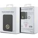 Powerbank Guess Guess Powerbank indukcyjny 15W GUPBM5AL4DMK 5000mAh czarny/black MagSafe 4G Strassed Metal Logo