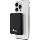Powerbank Guess Guess Powerbank indukcyjny 15W GUPBM5ALGSGK 5000mAh czarny/black MagSafe Metal Script Logo
