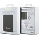 Powerbank Guess Guess Powerbank indukcyjny 15W GUPBM5ALGSGK 5000mAh czarny/black MagSafe Metal Script Logo