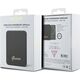 Powerbank Guess Guess Powerbank indukcyjny 5W GUPBM3ALGSGK 3000mAh czarny/black MagSafe Metal Script Logo