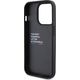 BMW BMW BMHCP15L22PTDK iPhone 15 Pro 6.1" czarny/black Leather Stamp Tricolor