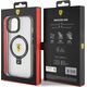 Ferrari Ferrari FEHMP15SUSCAH iPhone 15 / 14 / 13 6.1" transparent hardcase Ring Stand 2023 Collection MagSafe