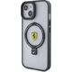 Ferrari Ferrari FEHMP15SUSCAH iPhone 15 / 14 / 13 6.1" transparent hardcase Ring Stand 2023 Collection MagSafe