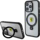 Ferrari Ferrari FEHMP15LUSCAH iPhone 15 Pro 6.1" transparent hardcase Ring Stand 2023 Collection MagSafe