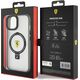 Ferrari Ferrari FEHMP15SUSCAK iPhone 15 / 14 / 13 6.1" czarny/black hardcase Ring Stand 2023 Collection MagSafe