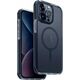 Uniq UNIQ etui Combat iPhone 15 Pro Max 6.7" Magclick Charging ciemnoniebieski/smoke blue