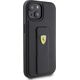 Ferrari Ferrari FEHCP15SGSPSIK iPhone 15 / 14 / 13 6.1" czarny/black hardcase Grip Stand Metal Logo