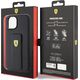 Ferrari Ferrari FEHCP15SGSPSIK iPhone 15 / 14 / 13 6.1" czarny/black hardcase Grip Stand Metal Logo