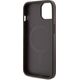 Guess Guess GUHMP15SP4RPSW iPhone 15 / 14 / 13 6.1" brązowy/brown hardcase 4G Printed Stripes MagSafe