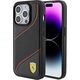 Ferrari Ferrari FEHCP15LPWAK iPhone 15 Pro 6.1" czarny/black hardcase Perforated Waves Metal Logo