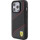 Ferrari Ferrari FEHCP15LPWAK iPhone 15 Pro 6.1" czarny/black hardcase Perforated Waves Metal Logo