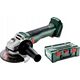 Szlifierka Metabo SZLIFIERKA KÄTOWA AKUMULATOROWA 125MM W 18 L BL 9-125